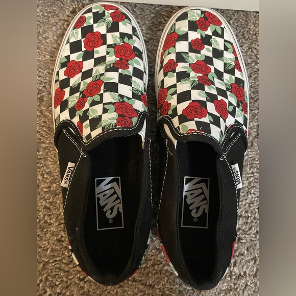 Vans Women’s Asher Slip on Sneakers - Picture 7 of 8